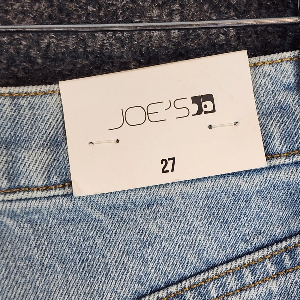Joe's Jeans The Bowie Ideal High Rise Wide Leg Barrel Jeans Light Wash 27 NWT - Picture 12 of 12